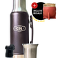 Termo 1.2L Acero Inoxidable Negro |(¡¡Mate de Regalo!!) + Bombilla y Cepillo
