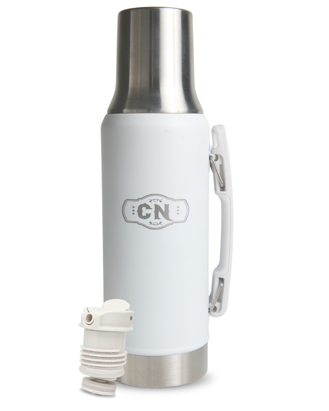 Termo Mate System Blanco 1.2 L – Acero inoxidable