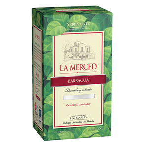 Yerba Mate La Merced Barbacuá 500g | Sabor Intenso Ahumado 🌿🔥