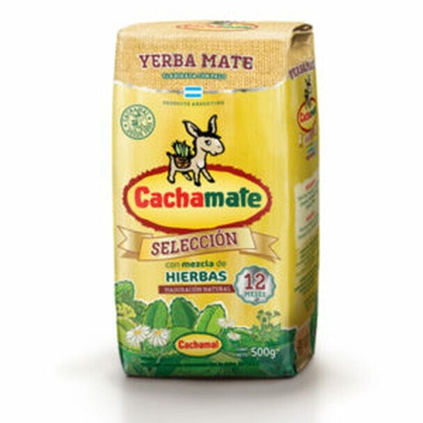 Yerba Mate Cachamate Compuesta Premium 500g | Con Hierbas Naturales