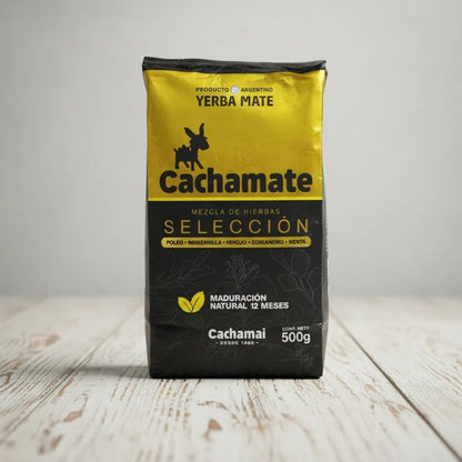 Yerba Mate Cachamate Compuesta Premium 500g | Con Hierbas Naturales