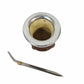 Mate Calabaza Forrado Cuero con bombilla