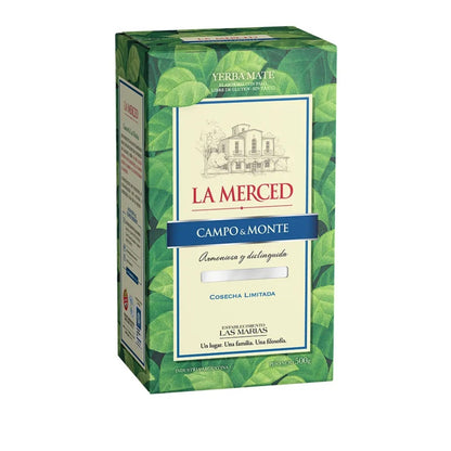 Yerba Mate La Merced Campo y Monte 500g | Sabor Suave y Vigoroso 🌿