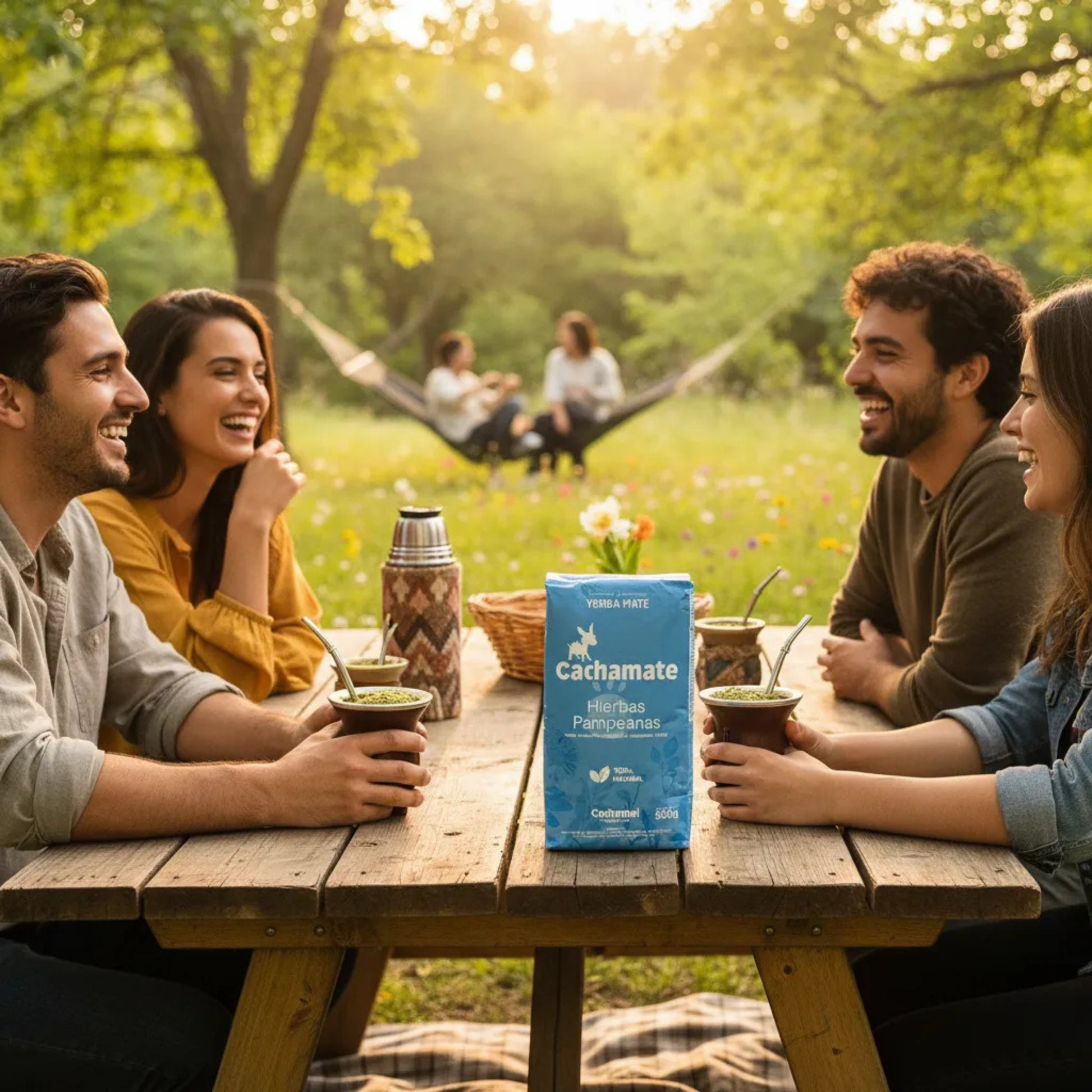 Yerba Mate Cachamate Pampeana 500g - Cosas Nuestras