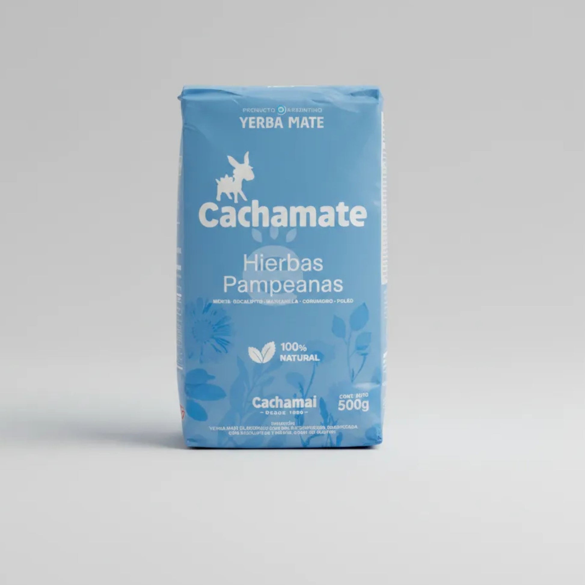Yerba Mate Cachamate Pampeana 500g - Cosas Nuestras
