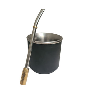 set matero acero inoxidable
