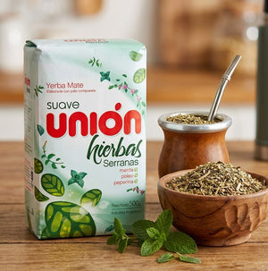 Yerba Mate union hierbas serranas 500gr.
