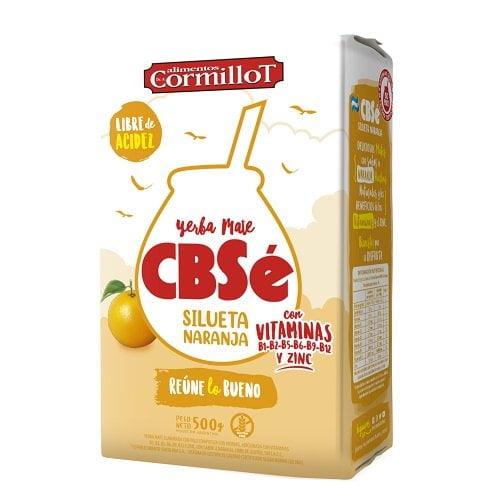 yerba cbse silueta naranja